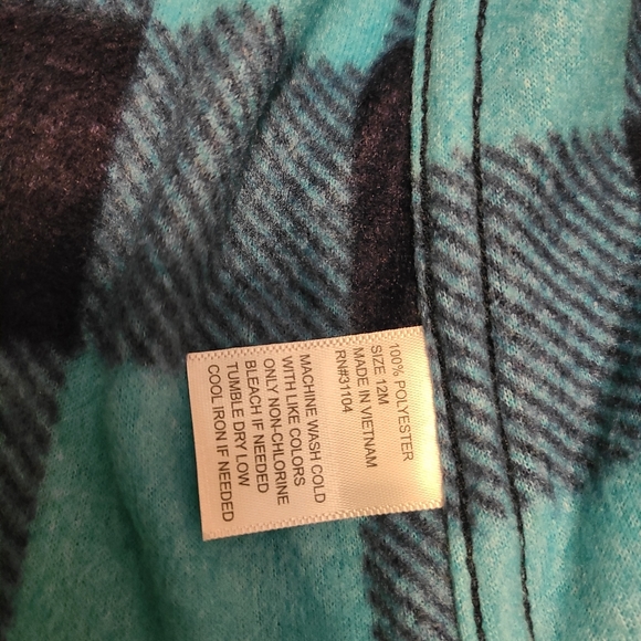 Lightning Bug Baby Plaid Jogger Set - Picture 4 of 6